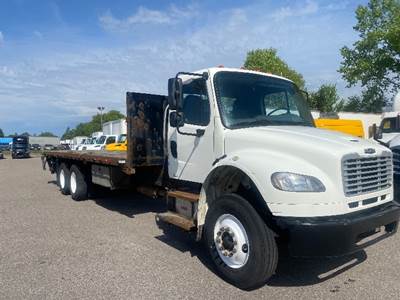 Freightliner M2 Tandem Axle 26 ft Flatbed Truck - 260HP, 6 Speed Automatic