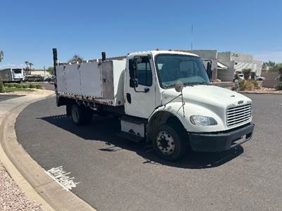 Freightliner M2 14 ft Flatbed Truck - 200HP, 6 Speed Automatic