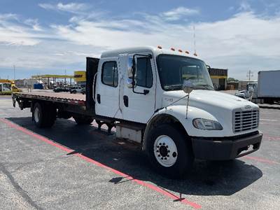 Freightliner M2 24 ft Flatbed Truck - 220HP, 6 Speed Automatic