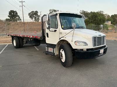 Freightliner M2 Flatbed Truck - 240HP, 6 Speed Automatic