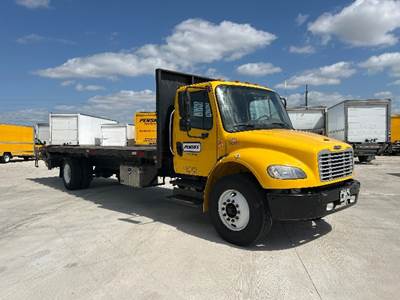 Freightliner M2 26 ft Flatbed Truck - 240HP, 6 Speed Automatic