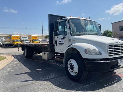 Freightliner M2 26 ft Flatbed Truck - 220HP, 6 Speed Automatic