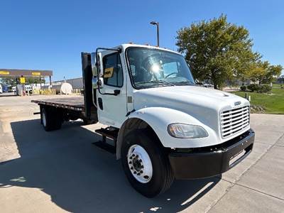 Freightliner M2 Flatbed Truck - 220HP, 6 Speed Automatic
