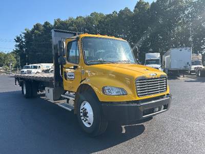 Freightliner M2 Flatbed Truck - 220HP, 6 Speed Automatic
