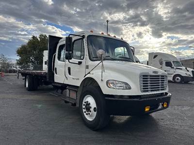 Freightliner M2 26 ft Flatbed Truck - 240HP, 6 Speed Automatic
