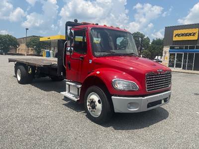 Freightliner M2 Flatbed Truck - 300HP, 6 Speed Automatic