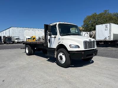 Freightliner M2 Flatbed Truck - 240HP, 6 Speed Manual