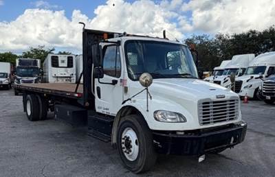 Freightliner M2 Flatbed Truck - 220HP, 6 Speed Manual