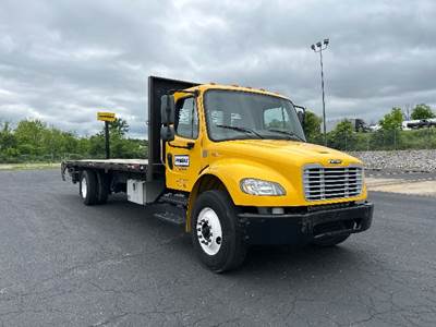 Freightliner M2 Flatbed Truck - 220HP, 7 Speed Automatic
