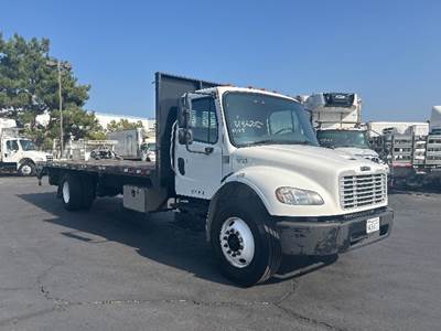 Freightliner M2 Flatbed Truck - 220HP, 6 Speed Automatic