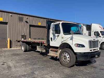 Freightliner M2 Flatbed Truck - 270HP, 6 Speed Manual
