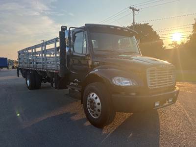 Freightliner M2 24 ft Flatbed Truck - 220HP, 6 Speed Automatic