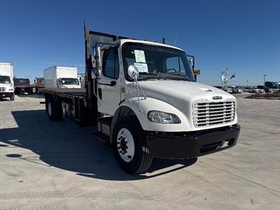 Freightliner M2 Flatbed Truck - 240HP, 7 Speed Automatic