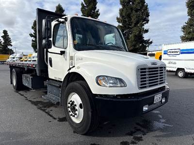 Freightliner M2 Flatbed Truck - 220HP, 7 Speed Automatic