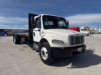Freightliner M2 Flatbed Truck - 260HP, 6 Speed Automatic