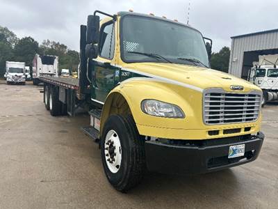 Freightliner M2 Tandem Axle Flatbed Truck - 330HP, 6 Speed Automatic