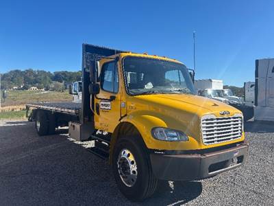 Freightliner M2 Flatbed Truck - 220HP, 7 Speed Automatic