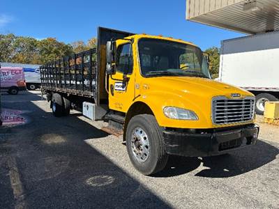 Freightliner M2 Flatbed Truck - 220HP, 7 Speed Automatic
