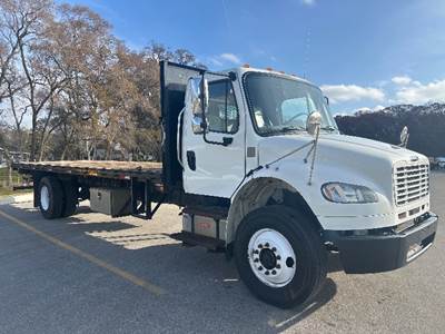 Freightliner M2 Flatbed Truck - 270HP, 6 Speed Automatic