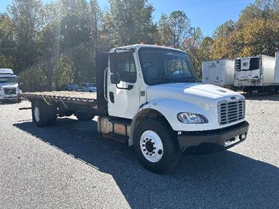 Freightliner M2 Flatbed Truck - 220HP, 7 Speed Automatic