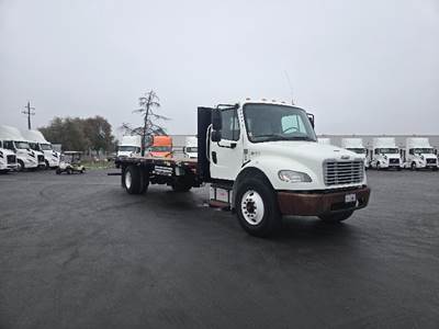 Freightliner M2 Flatbed Truck - 220HP, 6 Speed Manual