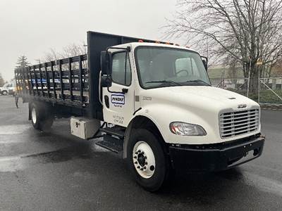 Freightliner M2 Flatbed Truck - 220HP, 6 Speed Automatic