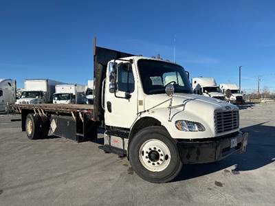 Freightliner M2 Flatbed Truck - 240HP, 7 Speed Automatic