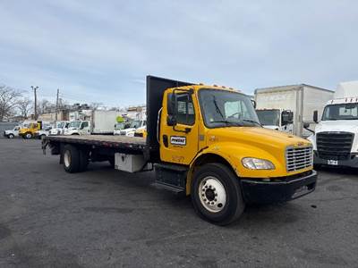 Freightliner M2 Flatbed Truck - 220HP, 6 Speed Automatic