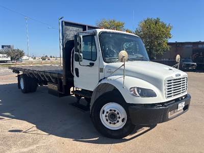 Freightliner M2 Flatbed Truck - 220HP, 7 Speed Automatic