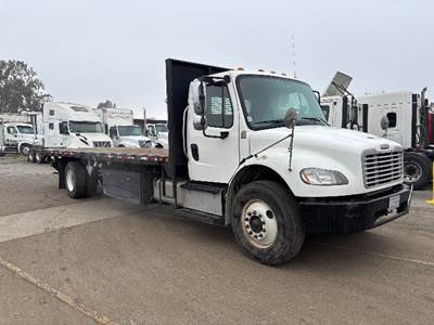 Freightliner M2 Flatbed Truck - 240HP, 6 Speed Manual