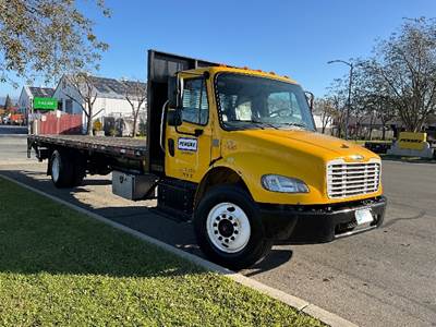 Freightliner M2 Flatbed Truck - 220HP, 6 Speed Automatic