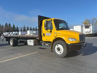 Freightliner M2 Flatbed Truck - 220HP, 7 Speed Automatic