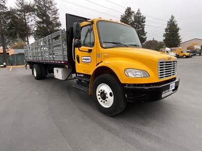 Freightliner M2 Flatbed Truck - 220HP, 7 Speed Automatic