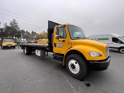 Freightliner M2 Flatbed Truck - 220HP, 6 Speed Automatic
