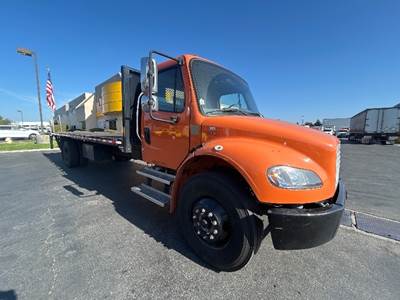Freightliner M2 Flatbed Truck - 220HP, 6 Speed Automatic