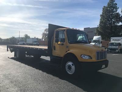 Freightliner M2 Flatbed Truck - 220HP, 6 Speed Automatic