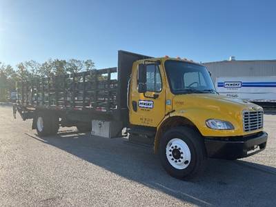 Freightliner M2 Flatbed Truck - 220HP, 6 Speed Automatic