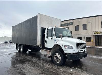 Freightliner M2 Tandem Axle Flatbed Truck - 300HP, 6 Speed Automatic