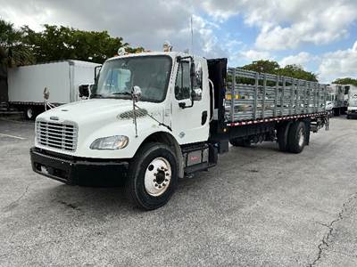 Freightliner M2 Flatbed Truck - 220HP, 6 Speed Automatic