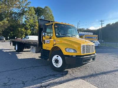 Freightliner M2 Flatbed Truck - 220HP, 6 Speed Automatic