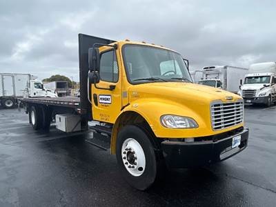 Freightliner M2 Flatbed Truck - 220HP, 6 Speed Automatic
