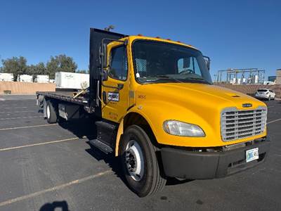 Freightliner M2 Flatbed Truck - 220HP, 6 Speed Automatic