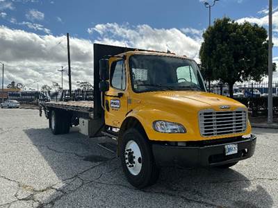 Freightliner M2 Flatbed Truck - 220HP, 7 Speed Automatic