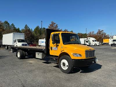 Freightliner M2 Flatbed Truck - 220HP, 7 Speed Automatic