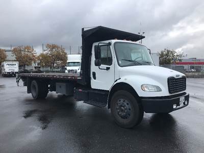 Freightliner M2 Flatbed Truck - 220HP, 7 Speed Automatic