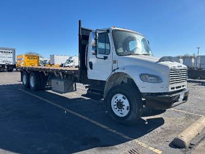 Freightliner M2 Tandem Axle Flatbed Truck - 330HP, 6 Speed Automatic