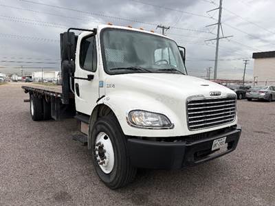 Freightliner M2 Flatbed Truck - 220HP, 7 Speed Automatic