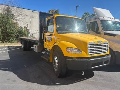 Freightliner M2 Flatbed Truck - 220HP, 7 Speed Automatic