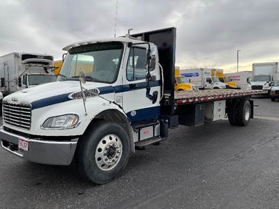 Freightliner M2 Flatbed Truck - 240HP, 7 Speed Automatic