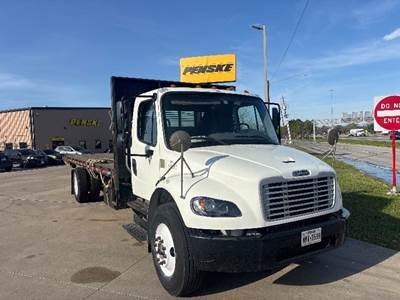 Freightliner M2 Flatbed Truck - 220HP, 7 Speed Automatic